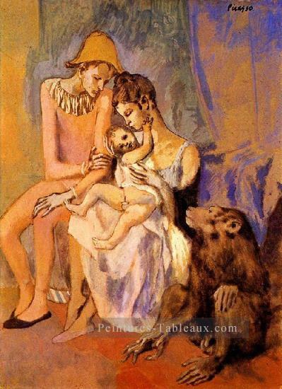 La famille Acrobat 1905 cubiste Pablo Picasso Peintures à l'huile